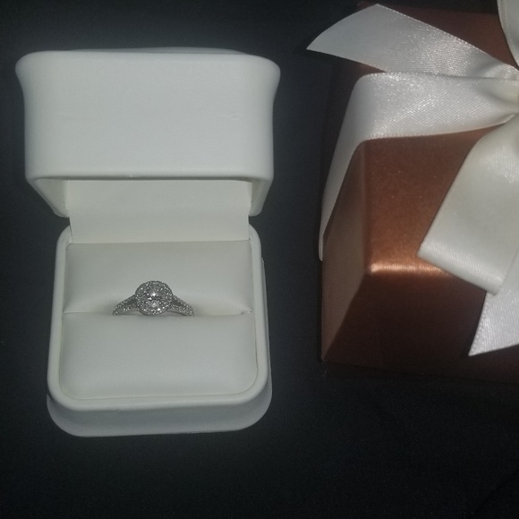 Forever Mark Diamond Engagement Ring - Picture 2 of 4